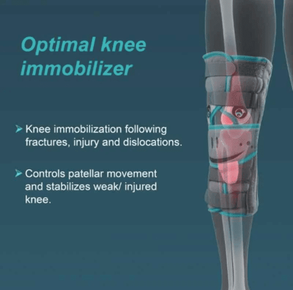 Tynor Gray Knee Immobilizer for Child