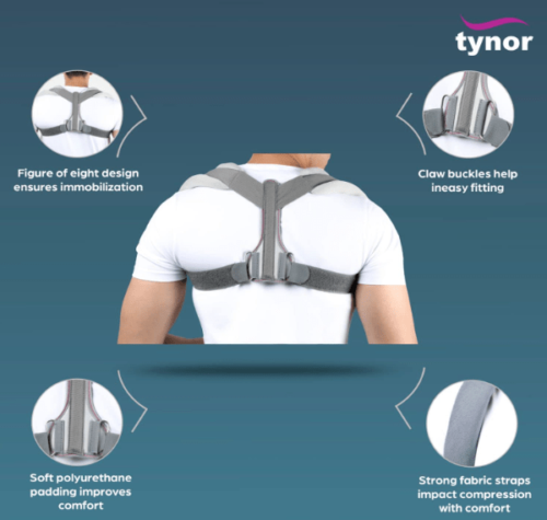 Tyn Clavicle Brace With Velcro