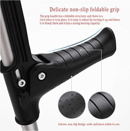 Bib Premium Ergonomic Elbow Crutches