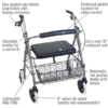 Bib Rollator