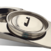 Bib metallic bedpan