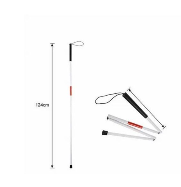 Bib Blind/White Cane