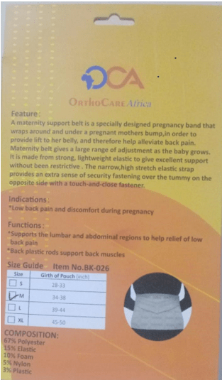 Med Pregnancy/Maternity Belt