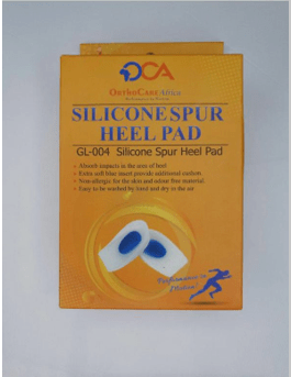 Med Orthopedic Silicone Spur Heel Pad/Cushion For Heel Pain