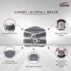 Tyn Orthopedic Lumbo Lacepull Brace Special Size For Back Pain,Sciatica,Disc Bulge,Disc Herniation