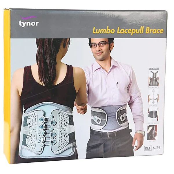 Tyn Orthopedic Lumbo Lacepull Brace Special Size For Back Pain,Sciatica,Disc Bulge,Disc Herniation