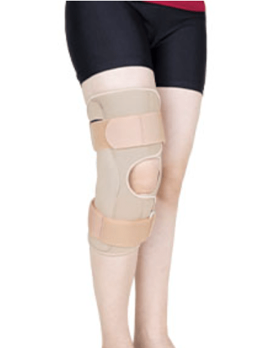 Bib ROM Hinge Knee Brace