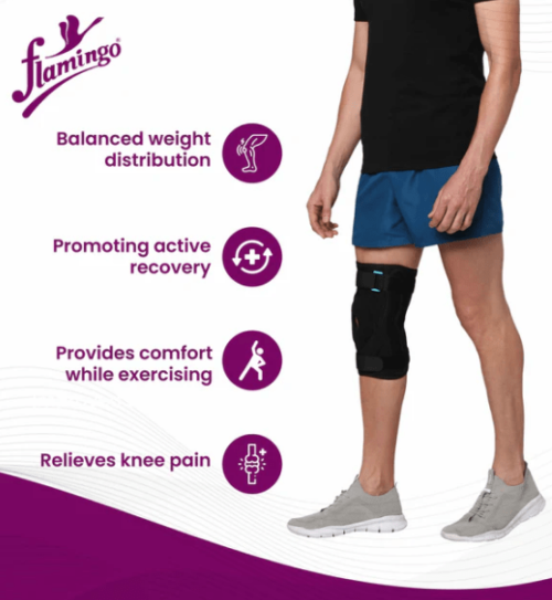 Flam Hinge Knee Stabilizer Neoprene