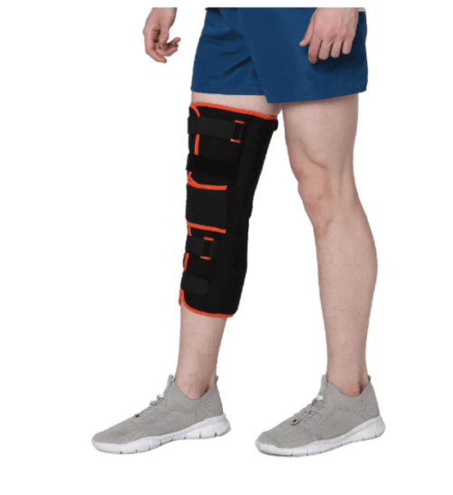 Flam Knee Immobilizer 21’’ Black|Beige