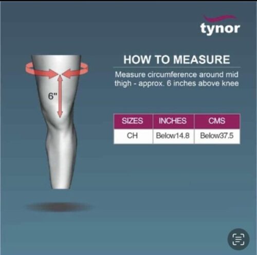 Tynor Gray Knee Immobilizer for Child