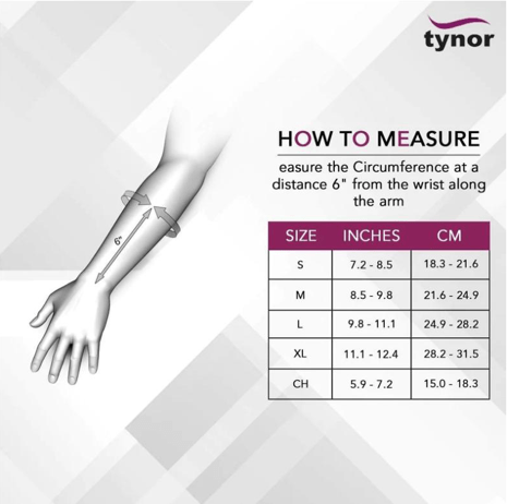 Tyn Wrist And Forearm Splint Left/Right E03