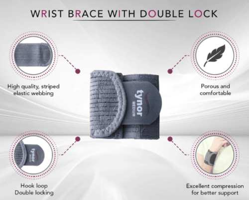 Tyn Wrist Brace With Double Lock