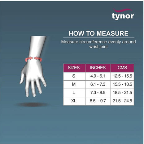 Tyn Wrist Splint Ambidextrous