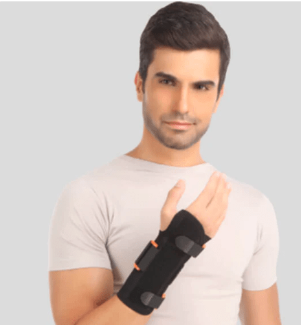 Flam Elastic Wrist Splint Black/Orange