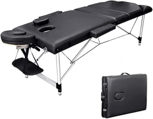 Massage Table Metallic